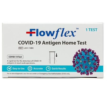 FLOWFLEX COVID-19 AT HOME TEST KIT 1CT