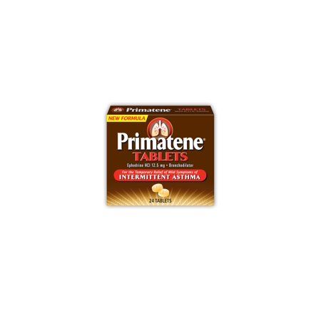 Primatene Tablets for the Temporary Relief of Mild Symptoms of Intermittent Asthma, 24 Ct | CVS
