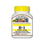 21st Century B-1 100 Mg 110 Tabs