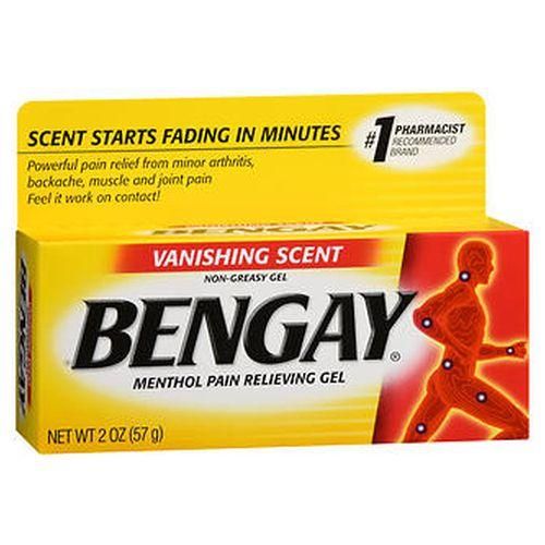 BenGay Vanishing Scent Non-Greasy Pain Relief Gel - 2.0 Oz