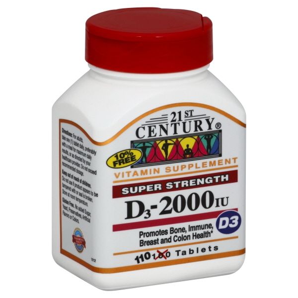 85272700 Vitamin D Supplement - 110 per Bottle