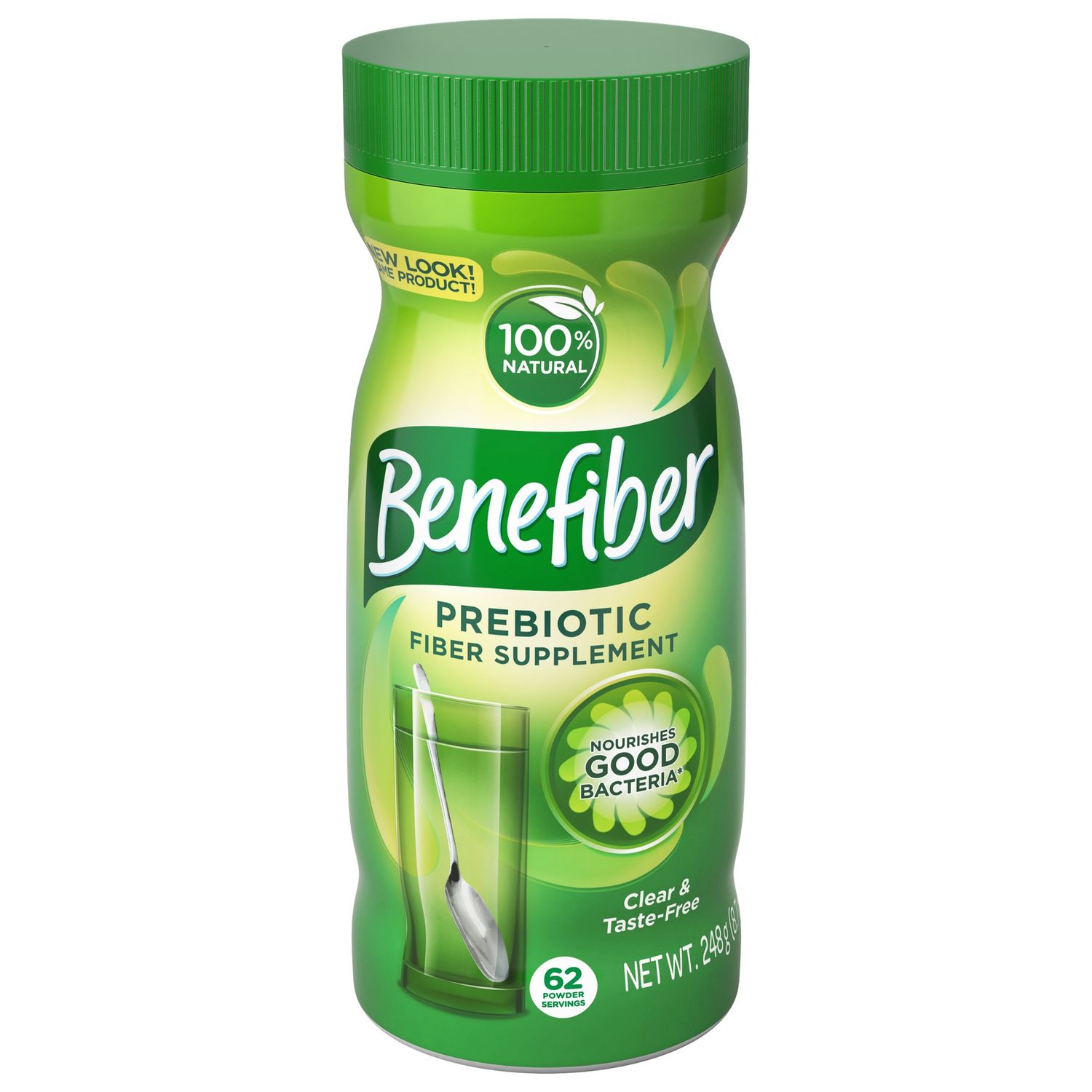 Benefiber Daily Prebiotic Fiber Powder for Digestive Health  8.7 Oz