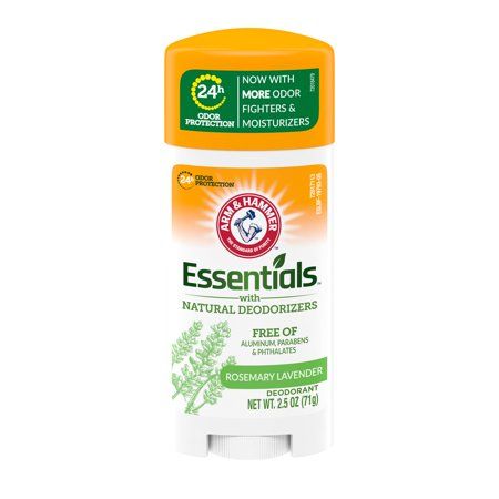 ARM HAMMER Essentials Deodorant- Fresh Rosemary Lavender- Solid Oval- 2.5oz- Made with Natural Deodorizers- Free from Aluminum  Parabens Phthalates