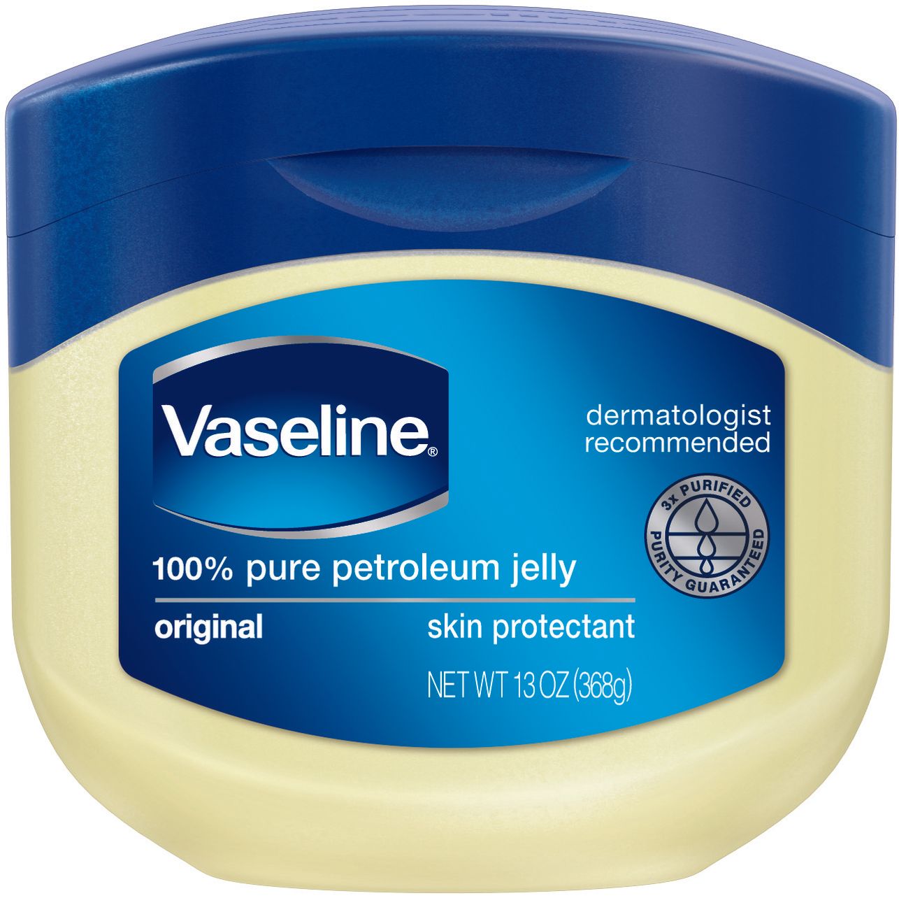 Vaseline Healing Jelly Original White Petroleum Jelly Protectant 13 Oz