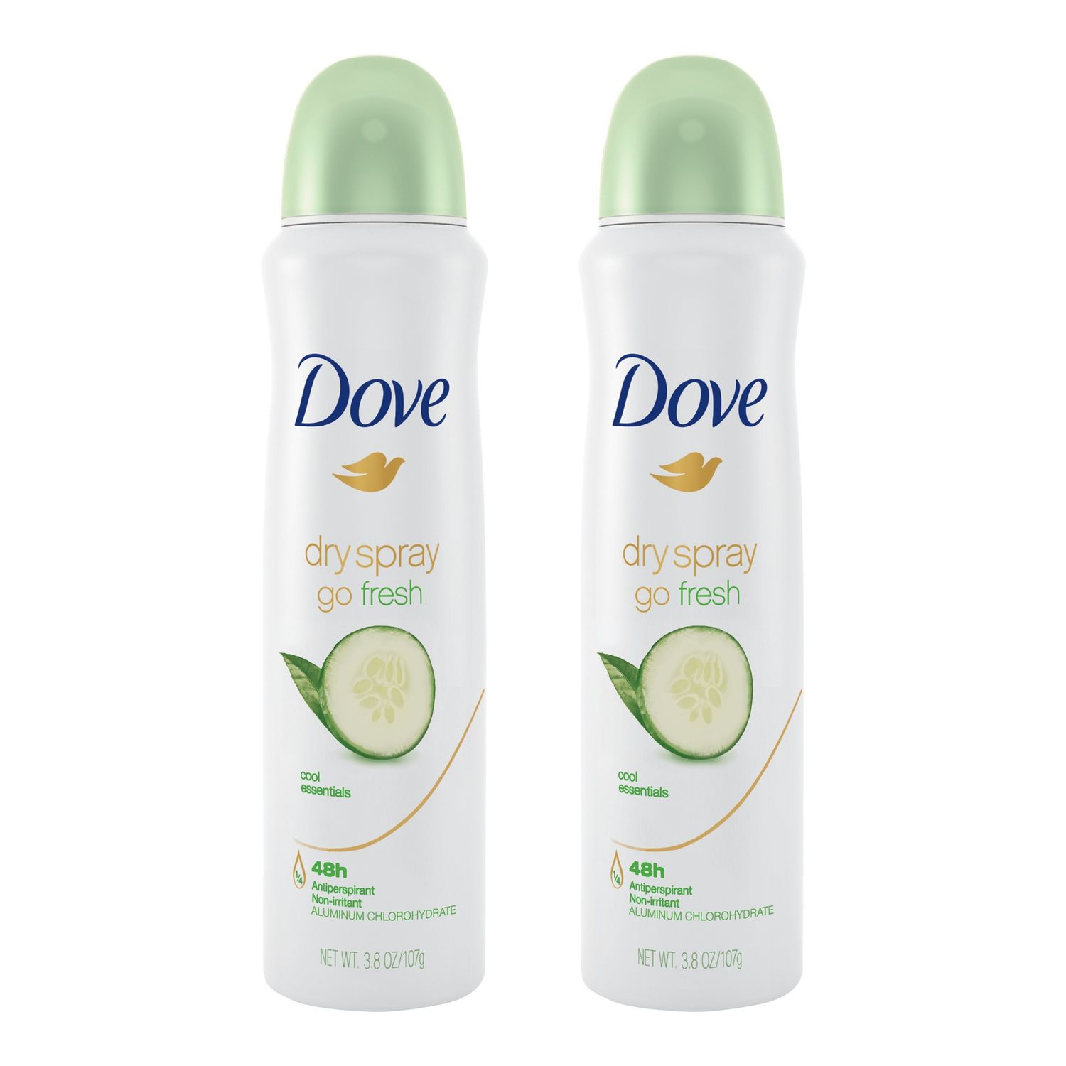 Dove Dry Spray Antiperspirant Deodorant Cool Essentials - 3.8 Oz