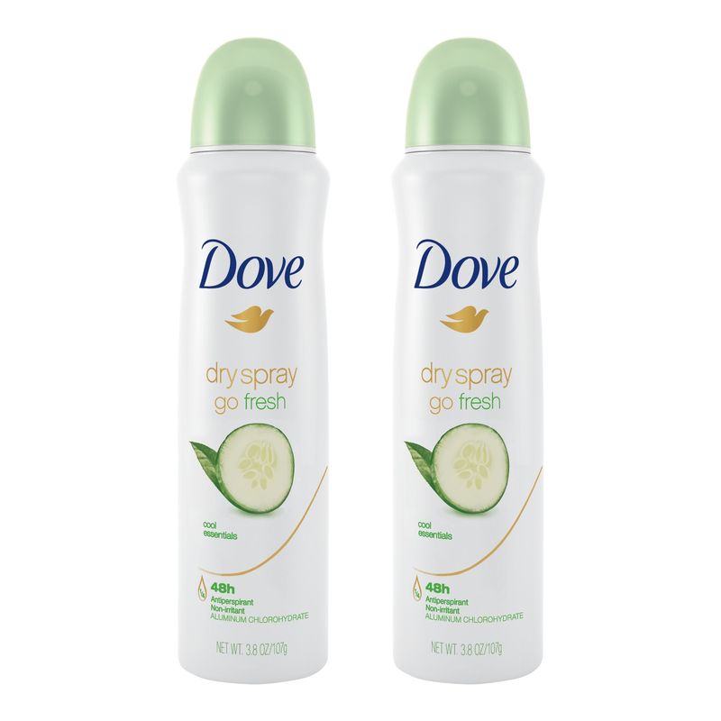 Dove Dry Spray Antiperspirant Deodorant Cool Essentials - 3.8 Oz