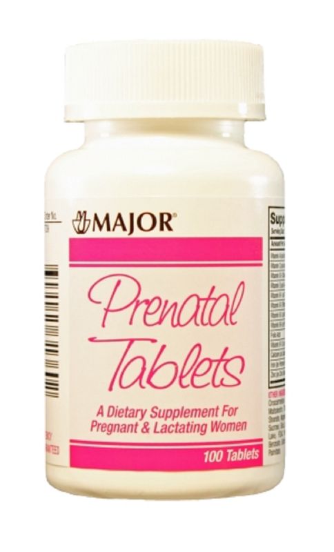 94532700 Prenatal Vitamin Supplement - 100 per Bottle