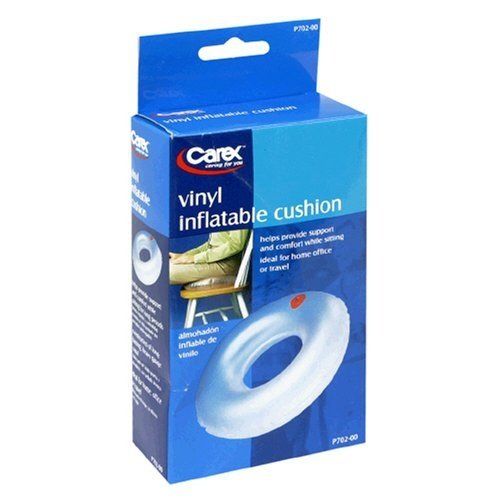 Carex Health Brands P70200 Inflatable Vinyl Invalid Cushion