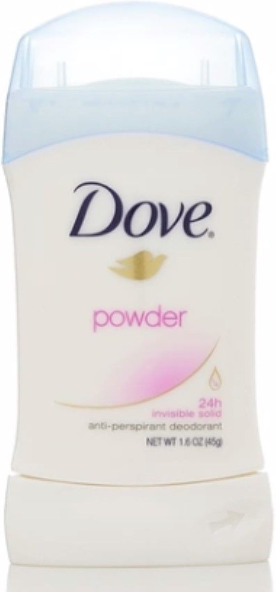 Dove Invisible Solid Antiperspirant Deodorant Stick Powder  1.6 Oz