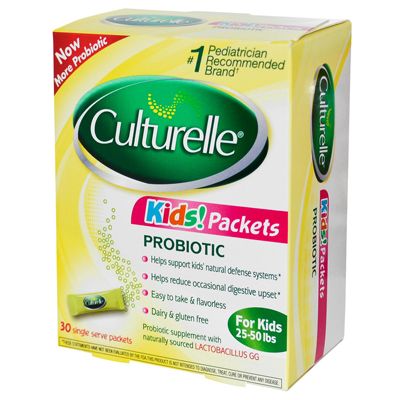 Culturelle Kids Daily Probiotic Supplement Digestive Health Packets - 30.0 Ea
