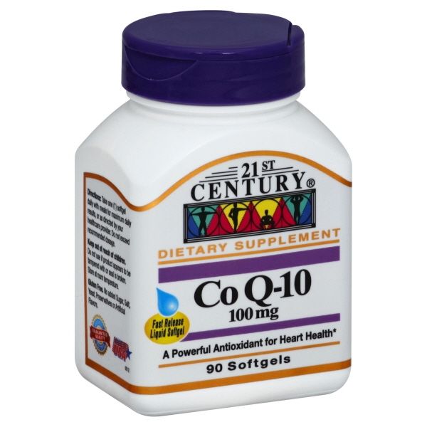 CoQ 10 90 Softgels by 21st Century
