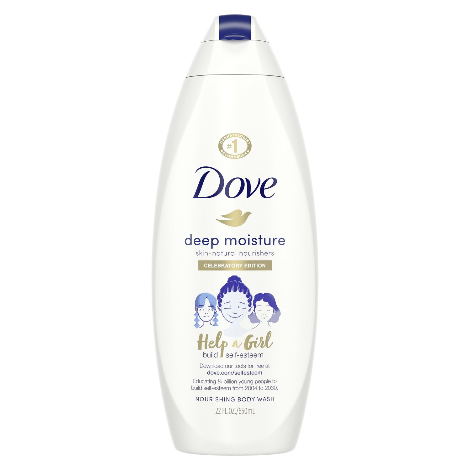 Dove Deep Moisture Body Wash - 22.0 Fl Oz