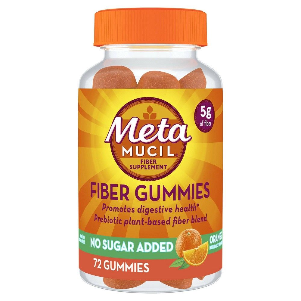Metamucil Fiber Supplement Gummies - 72.0 Ea