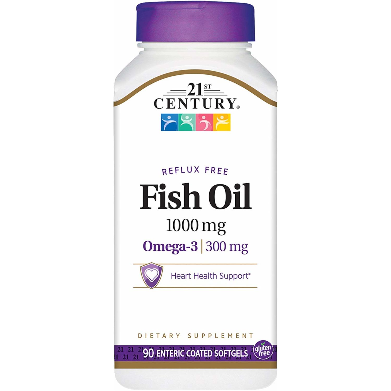 21st Century Omega-3 Fish Oil  1000mg  90 Count