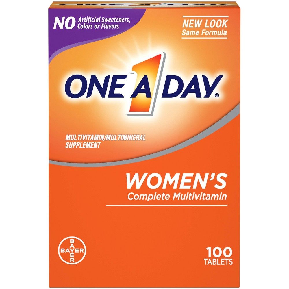 One a Day Women's Multivitamin & Multimineral Tablets - 100ct