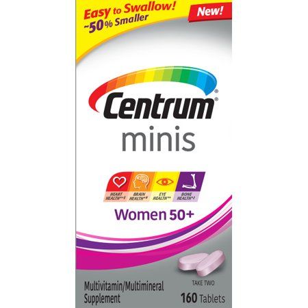 Centrum Minis Women 50+ Multivitamin Tablets - 160.0 Ea