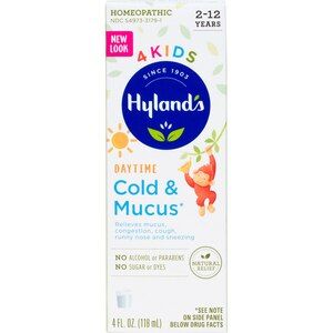Hyland S Naturals Kids Cough & Mucus  Grape  4oz