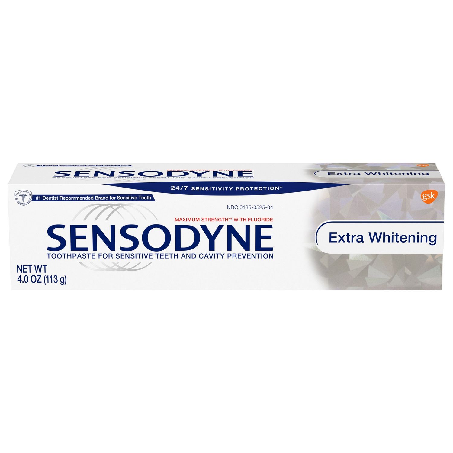 Sensodyne Extra Whitening Sensitive Teeth Toothpaste - 4.0 Oz