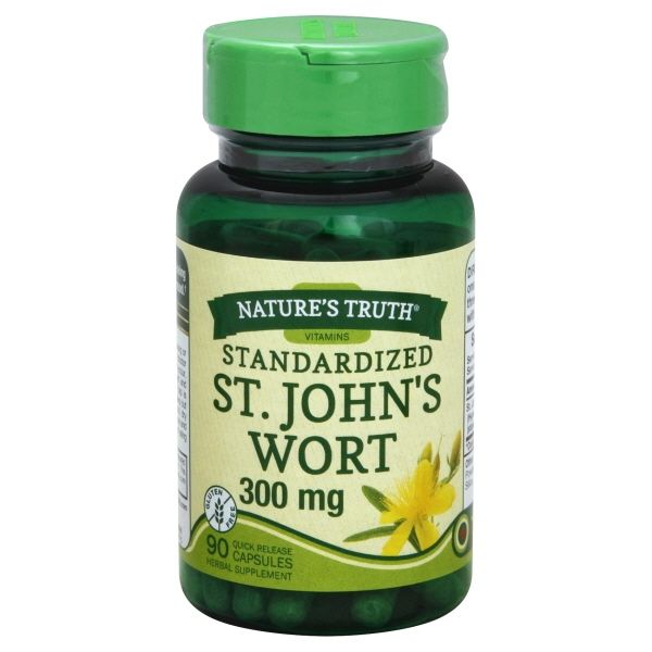 St Johns Wort Capsules | 300mg | 90 Count | Non-GMO & Gluten Free | by Nature S Truth