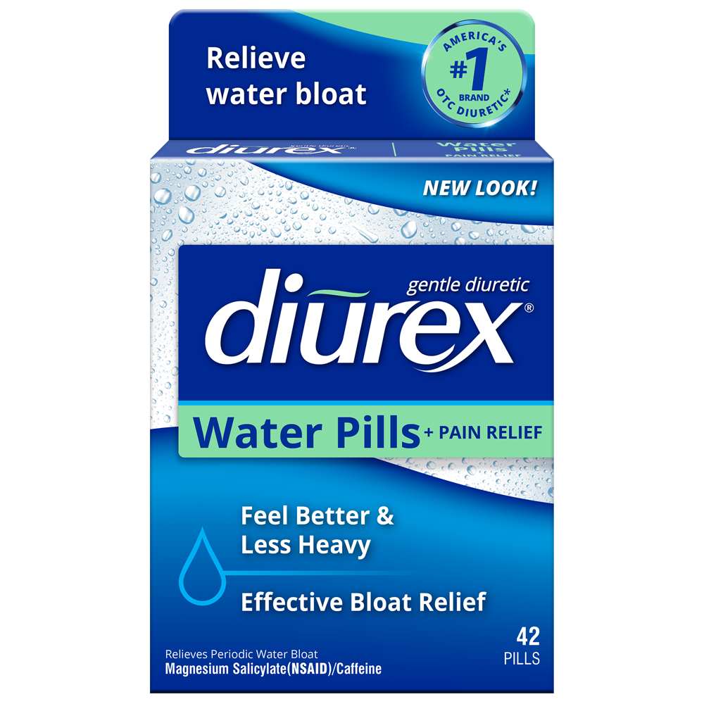 Diurex Water Pills + Pain Relief - 42.0 Ea