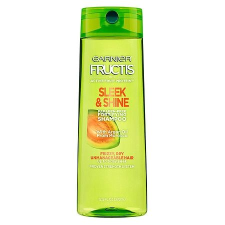 Garnier Fructis Sleek & Shine Fortifying Shampoo for Frizzy, Dry Hair - 12.0 Fl Oz