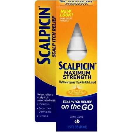 Scalpicin Maximum Strength Liquid Scalp Itch Treatment - 1.5 Fl Oz