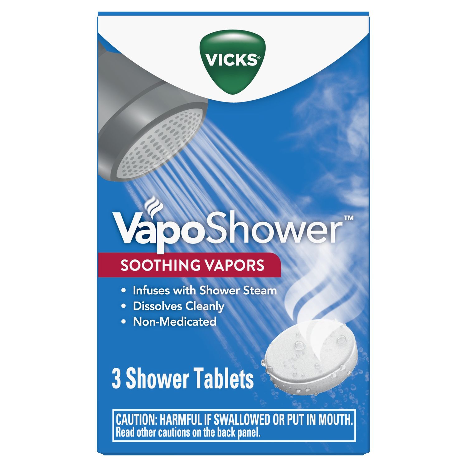 VapoShower Aromatherapy Vapors - 3.0 Ea