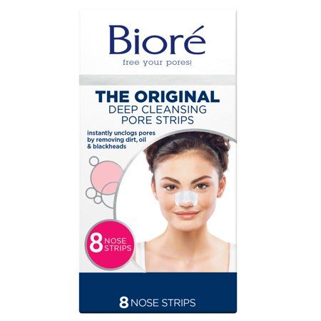 Biore Deep Cleansing Pore Strips Original - 8.0 Ea