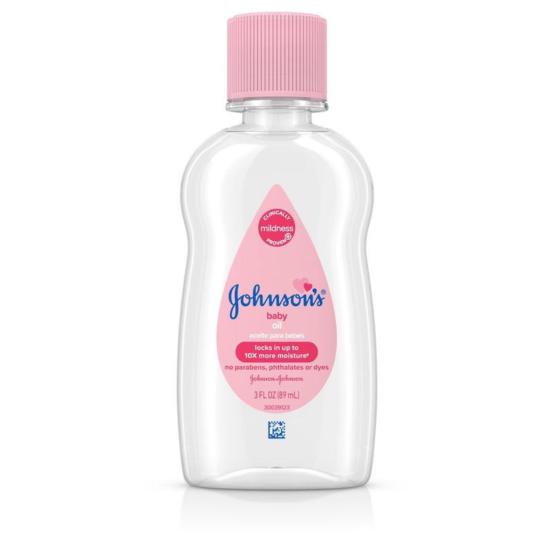 JOHNSONS BABY OIL 3OZ