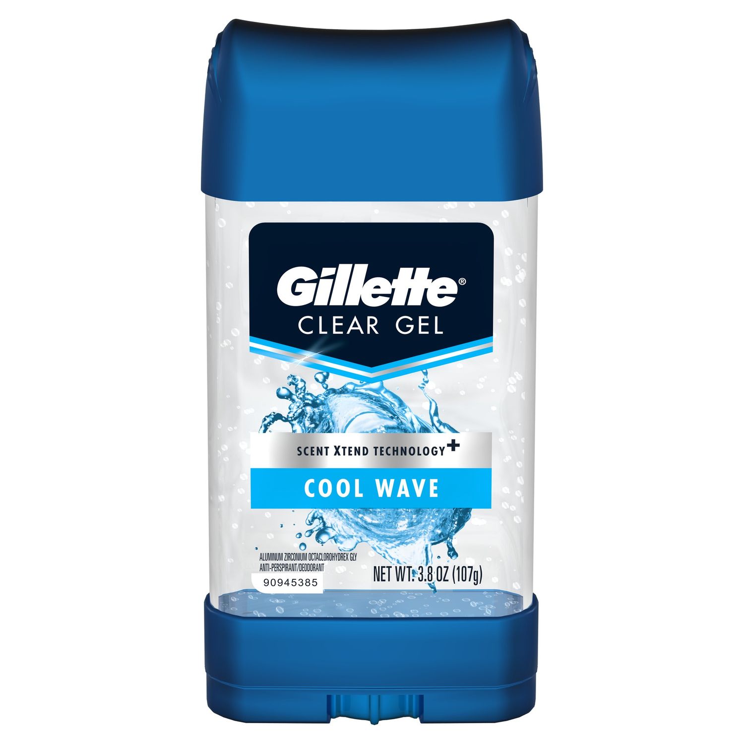 Gillette Clear Gel, Cool Wave, 4 Oz