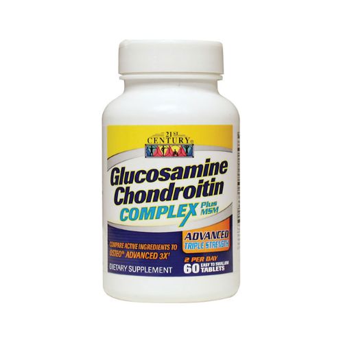 21st Century Glucosamine Chondroitin Complex Plus MSM  80 Ct