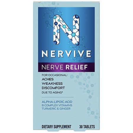 Nervive Nerve Relief Daily Tablets - 30.0 Ea