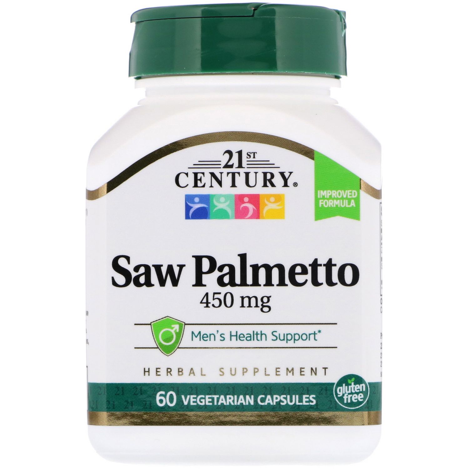 21st Century Saw Palmetto Extract 320mg Capsules  60 Ct