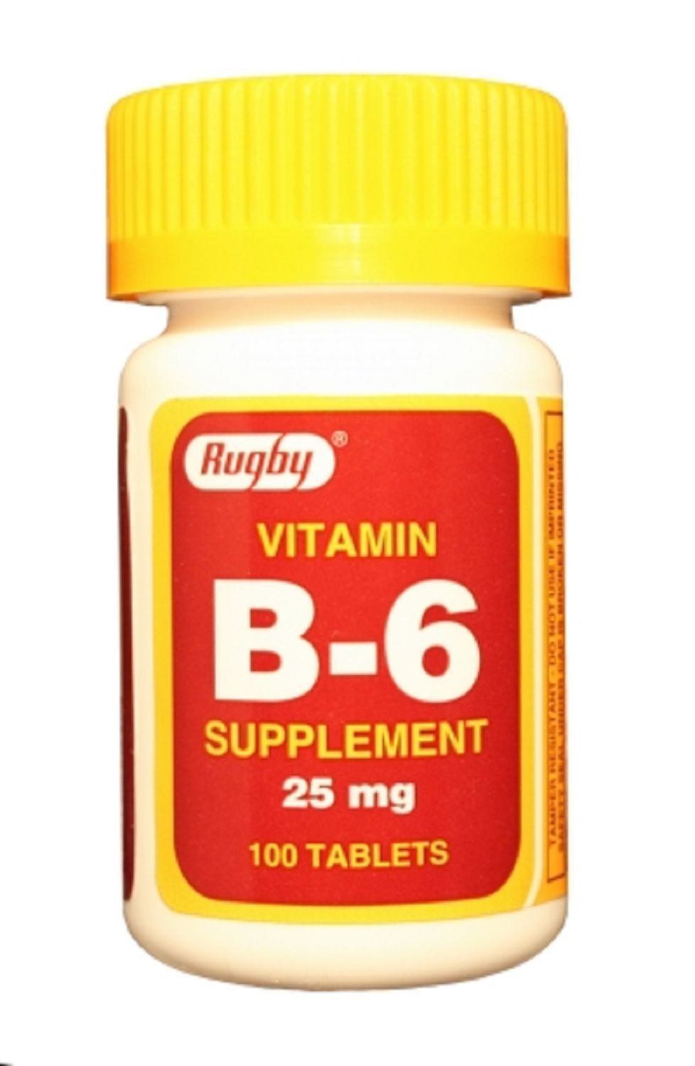 11802700 Rugby Vitamin B-6 Supplement, Pack of 100