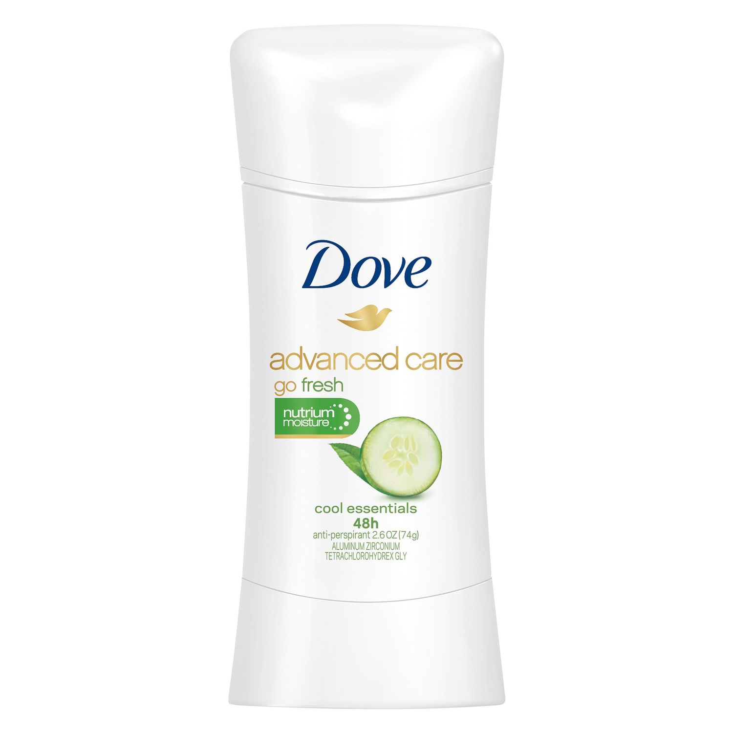 Dove Antiperspirant Deodorant Cool Essentials - 2.6 Oz
