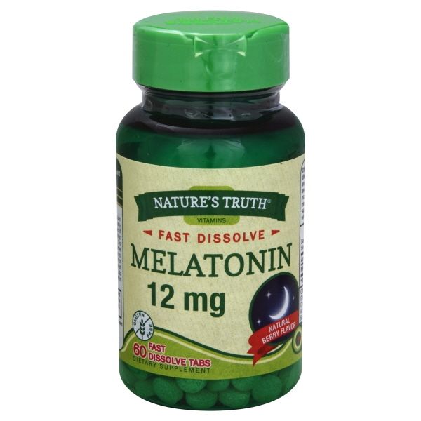 Nature's Truth Melatonin 12 Mg Berry - 60.0 Ea