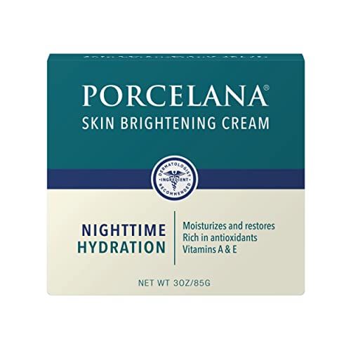 Porcelana Skin Lightening Cream Nighttime Hydration Moisturizer  3 Oz