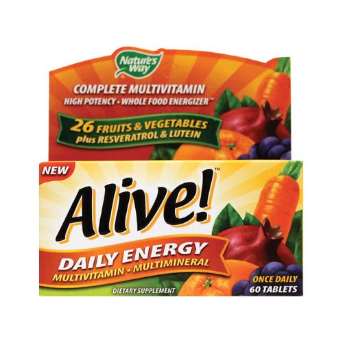 Nature's Way Alive! Daily Energy 60 Tablets