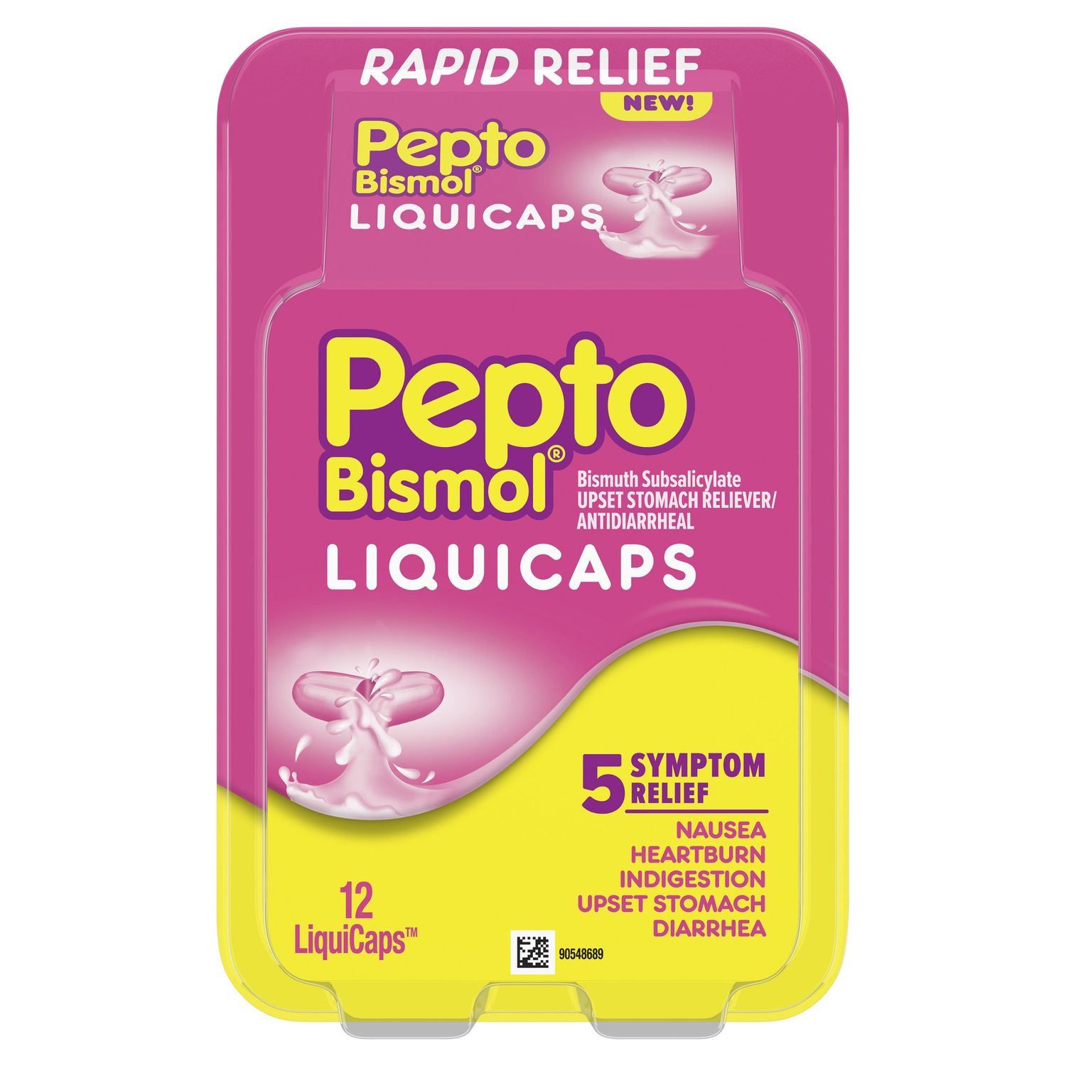 PEPTO BISMOL LIQUICAPS 12CT