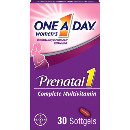 One a Day Prenatal 1 Multivitamin, Softgels - 30.0 Ea