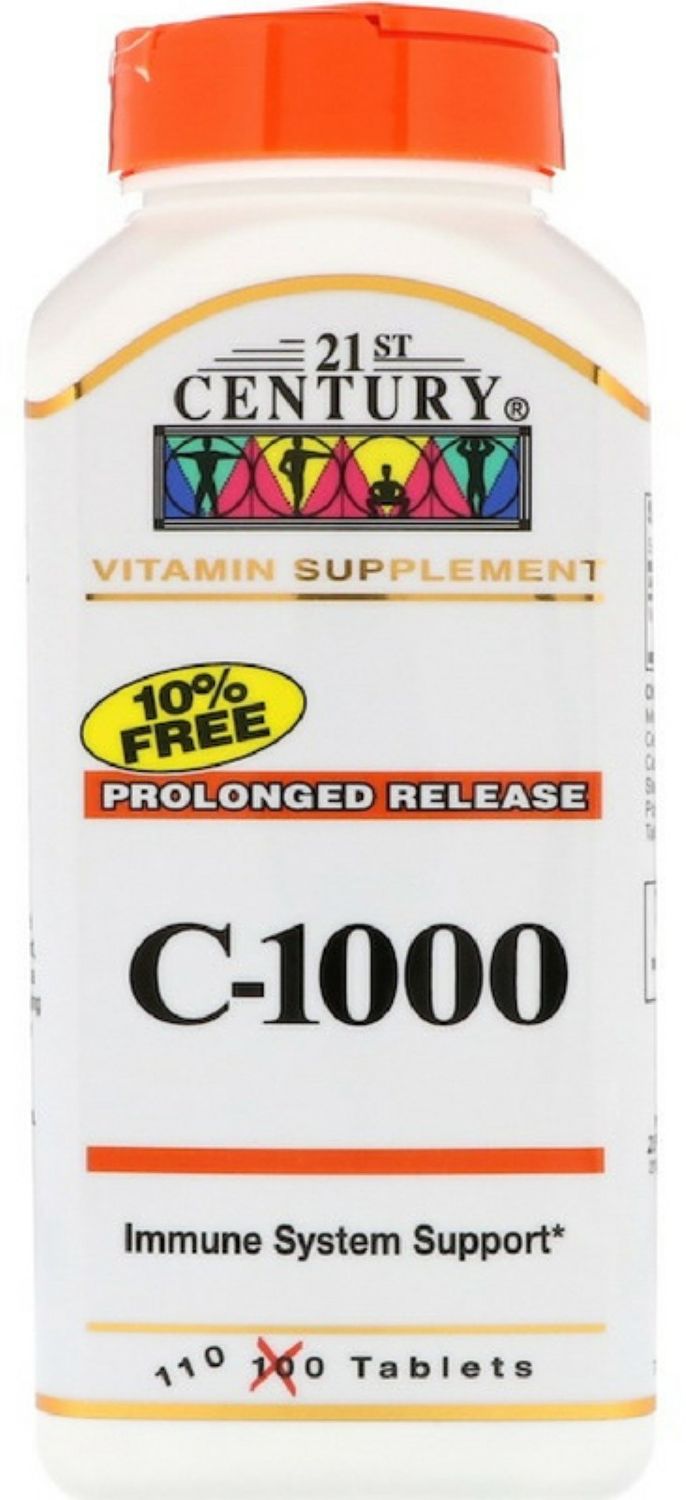 21st Century C-1000 Prolonged Release Vitamin Supplement  110 Tablets