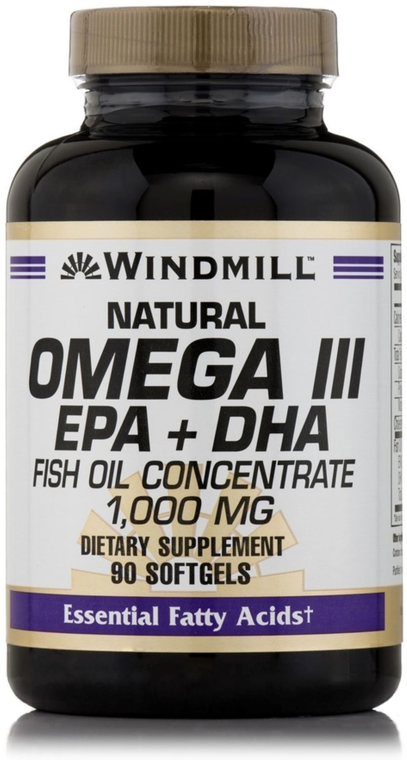 Omega 3 Epa & Dha 90 Softgels by Windmill Health Products