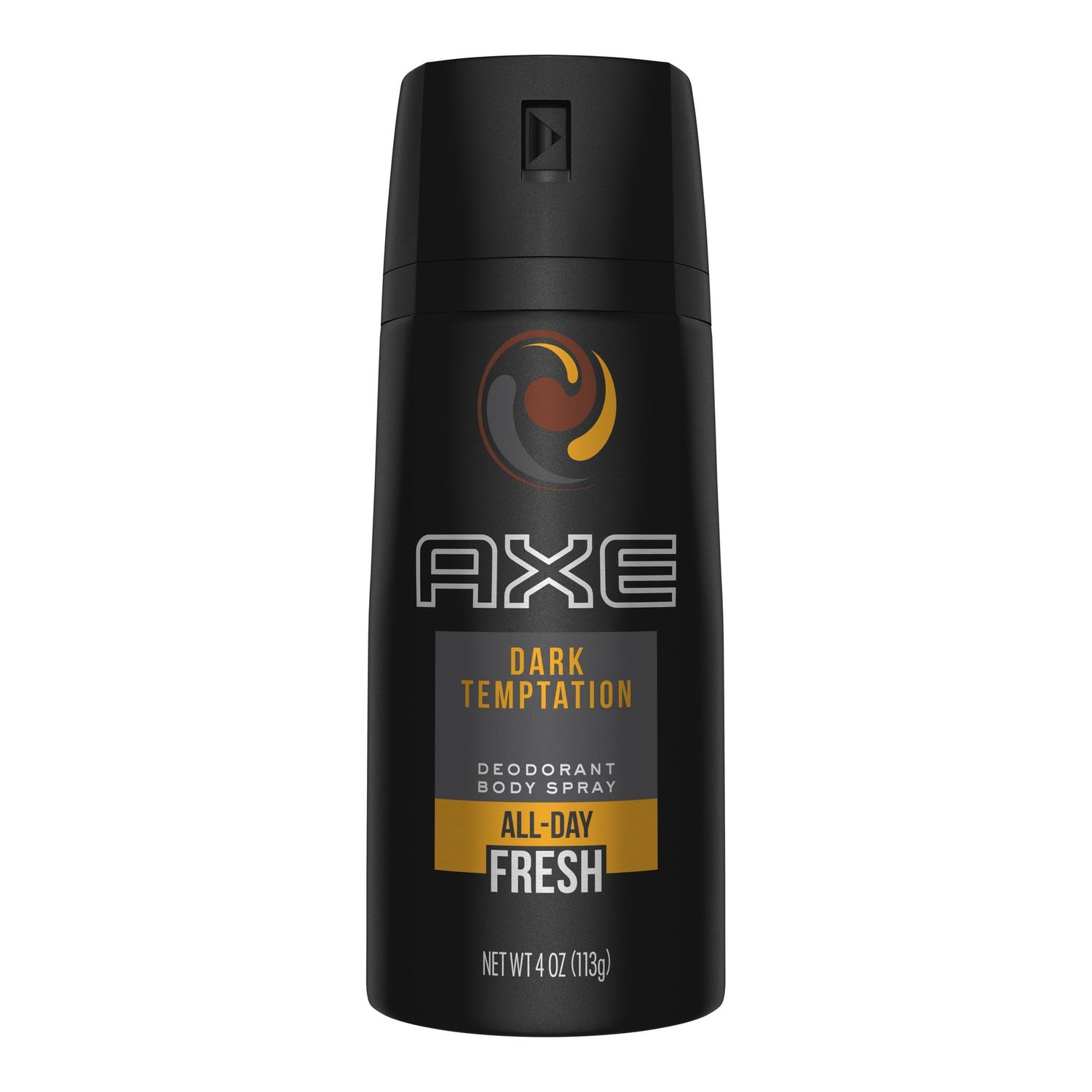 AXE Dual Action Body Spray Deodorant Dark Temptation - 4.0 Oz
