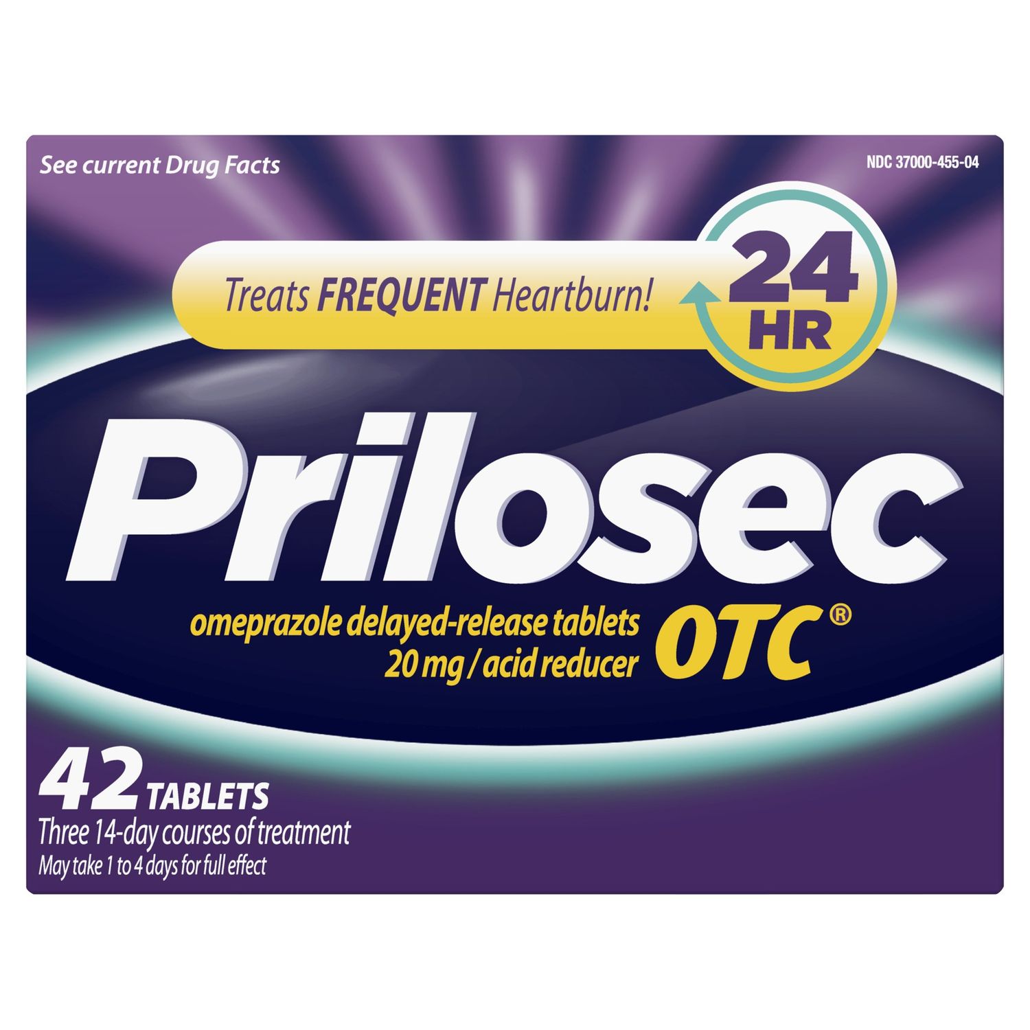 Prilosec OTC Omeprazole Delayed Release, Acid Reducer - 42.0 Ea