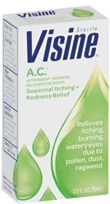 Visine a.C. Astringent Redness Reliever Eye Drops 0.5 Oz by Visine