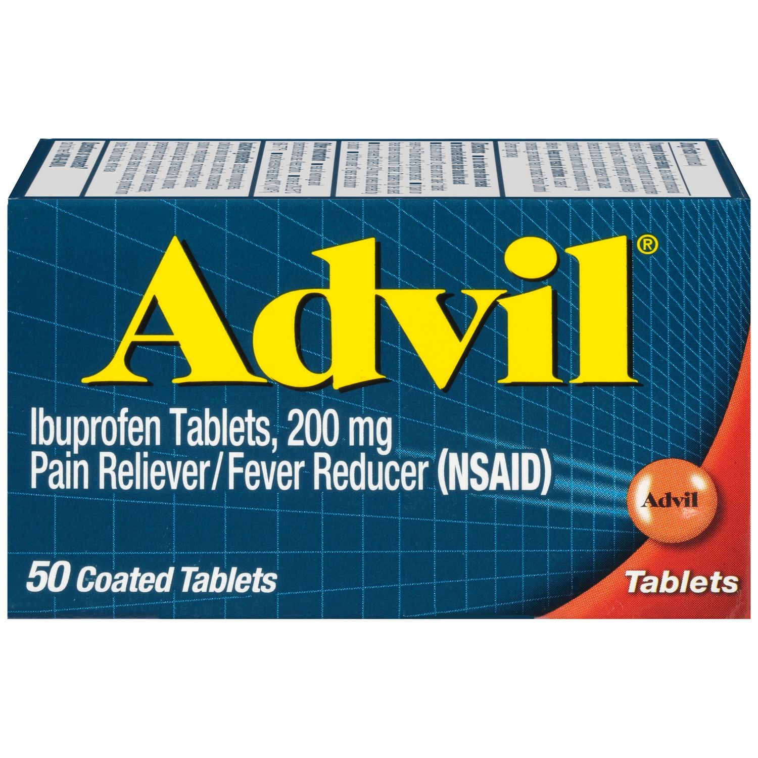 ADVIL TABLET 50CT