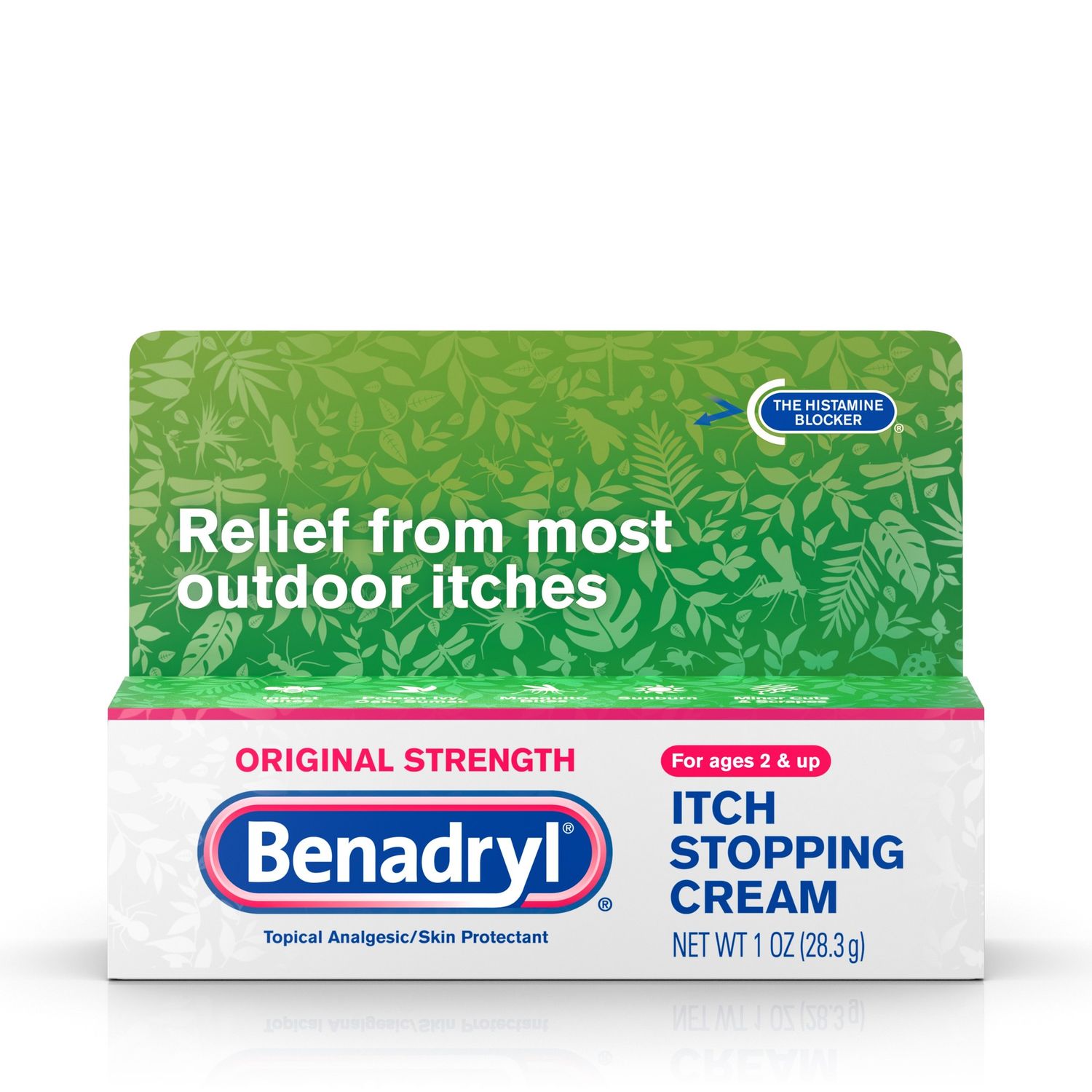 BENADRYL ITCH STOP CREAM 1OZ