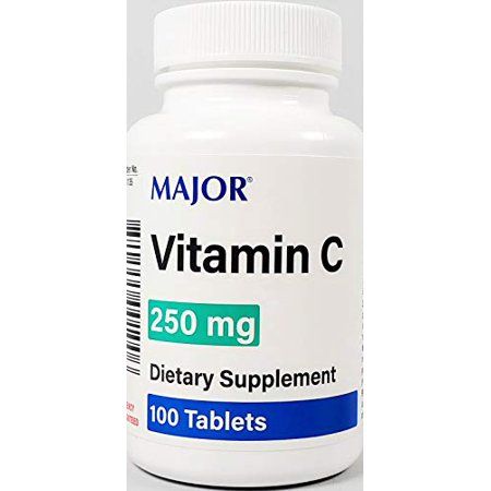 VITAMIN C 250 MG TAB 100