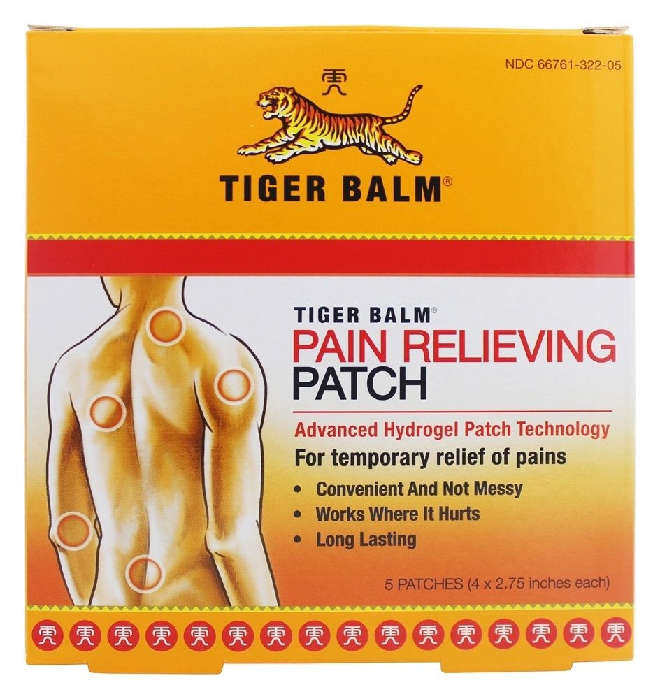 Tiger Balm Patch 5Ct