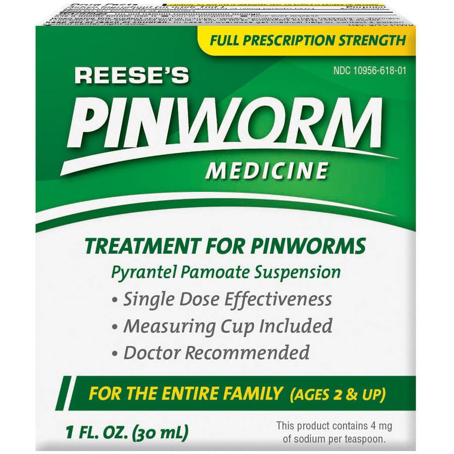 Reese's Pinworm Medicine Suspension - 1.0 Oz